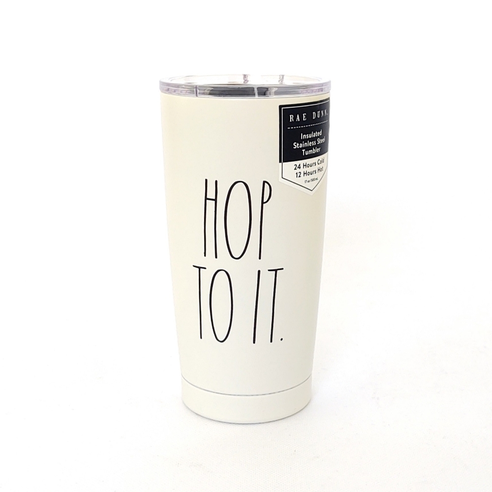 RAE DUNN Insulated Stainless Steel Tumbler Easter